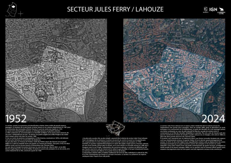 Biarritz - evolution territoire - exposition - Jules Ferry- urbanisme - IGN - Le pachyderme culturel
